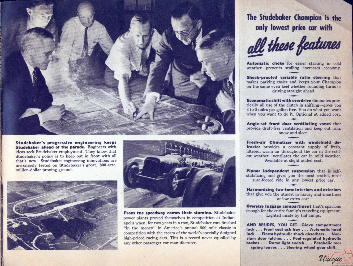 1941 Studebaker Update Brochure Page 2